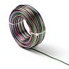 5 Segment Colors Round Aluminum Craft Wire AW-E002-2mm-B04-3