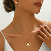 Elegant Stainless Steel Shell Jewelry Set for Daily Wear XK7851-2