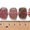 Natural Rose Quartz Beads Strands G-H078-B05-01-5