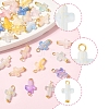 100Pcs Acrylic Pendant PALLOY-FS00039-02-2