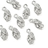 SHEGRACE Brass Micro Pave Clear Cubic Zirconia Connector Charms XGRQ3D318-509P-1