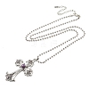 Alloy Pendant Necklaces WG8265-3-1