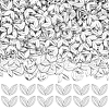 400Pcs Alloy Beads FIND-SP0002-36D-1