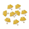 Alloy Enamel Pendants ENAM-CJC0012-007B-1