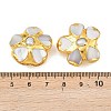 Natural Pearl & White Shell Beads KK-H516-10G-3