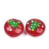 Christmas Handmade Lampwork Enamel Beads X1-LAMP-C020-03G-3