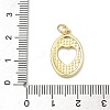 Brass Pendants KK-P345-55G-04-3