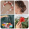 Acrylic Round Beaded Link Chains DIY-MB0007-001D-8