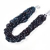 Baking Paint Transparent Glass Beads X1-DGLA-A035-T10mm-A10-2