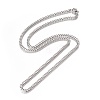 Men's Cuban Link Chain Necklaces NJEW-L172-02C-2
