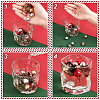 106Pcs 8 Style Artificial Winter Christmas Decorations Set DIY-GA0004-79-4