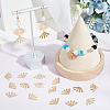 30Pcs Brass Pendants KK-BBC0011-18-4