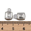 304 Stainless Steel Charms STAS-L297-12P-3
