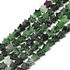 Natural Ruby in Zoisite Beads Strands G-H087-C02-01-1