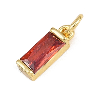 Brass with Cubic Zirconia Pendants KK-A269-68E-G-1