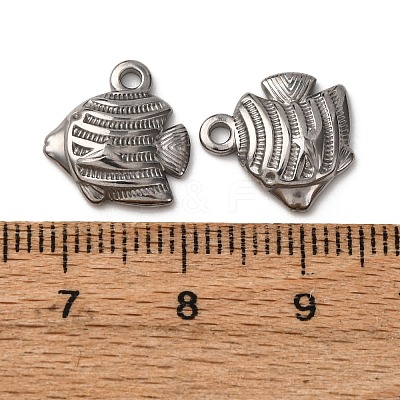 Ocean 304 Stainless Steel Pendants STAS-P406-16A-P-1