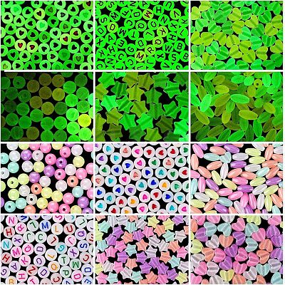 Luminous Acrylic Beads TACR-NB0001-06-1