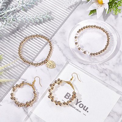 Brass Beads KK-PH0002-20C-1