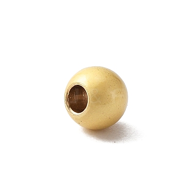 Brass Beads LS-KK-WH0079-04C-G-1