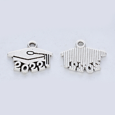 Tibetan Style Alloy Pendants TIBE-R316-139AS-RS-1
