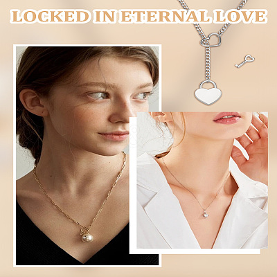 304 Stainless Steel Pendant Necklaces NJEW-LP0001-21-1