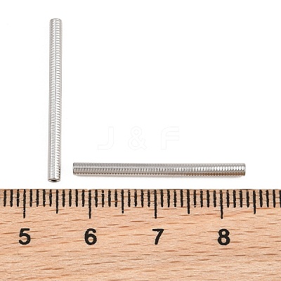 304 Stainless Steel Tube Beads SA-CBA098D-07G-P-1