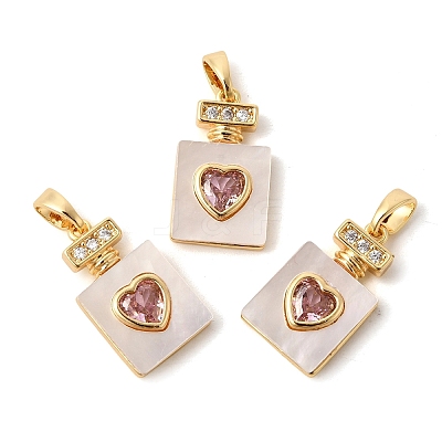 Natural Shell Pendants X-KK-Z149-22G-1