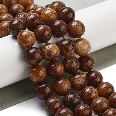 Natural Gemstone Beads Strands G-H045-A01-6MM-1