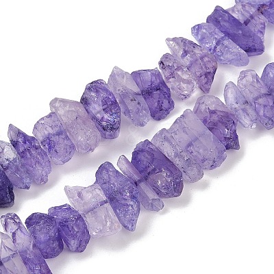 Natural Crackle Quartz Beads Strands G-R012-B06-06-1