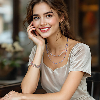 5Yards Alloy Glass Rhinestone Cup Chains AJEW-TA0002-63-1