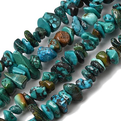 Natural HuBei Turquoise Bead Strands G-H345-A01-08-1
