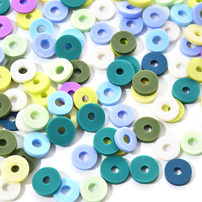 2250Pcs 15 Colors Handmade Polymer Clay Beads CLAY-YW0001-25A-1