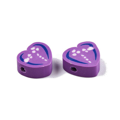 Handmade Polymer Clay Beads CLAY-N010-086B-05-1