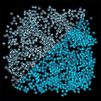 11/0 Luminous Glass Seed Beads LUMI-PW0001-186A-10-1