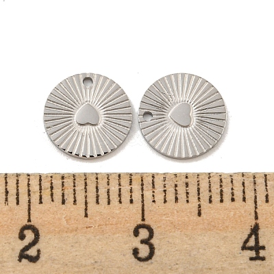 Non-Tarnish 304 Stainless Steel Charms STAS-P356-10P-1
