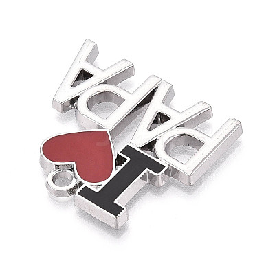 Alloy Enamel Pendants LS-ENAM-N067-03P-1