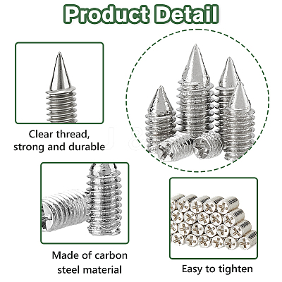 420Pcs Plain Carbon Steel Screw FIND-HS0002-26P-1