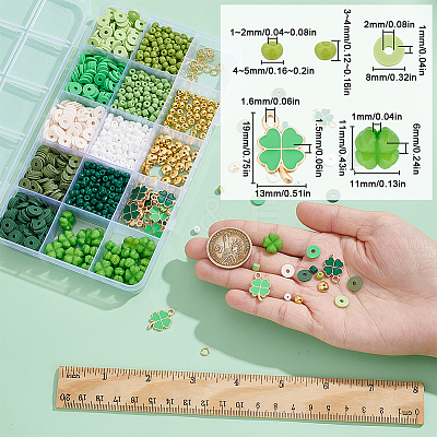 DIY Saint Patrick's Day Jewelry Making Finding Kit DIY-SC0023-84-1