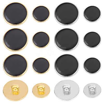 CCB Style Plastic Shank Buttons BUTT-OC0001-08-1