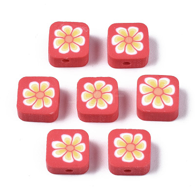 Handmade Polymer Clay Beads CLAY-N008-034D-1