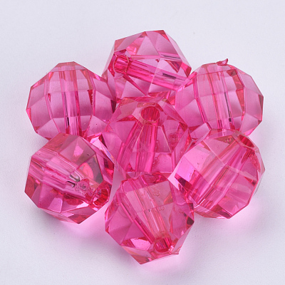 Transparent Acrylic Beads TACR-Q256-20mm-V08-1