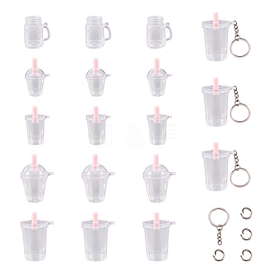 DIY Keychain Making Kits DIY-KS0001-14-1