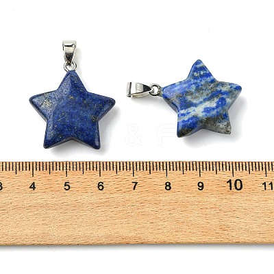 Natural Lapis Lazuli Pendants GG-K002-10L-1