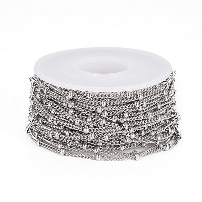 Tarnish Resistant 304 Stainless Steel Twisted Chains CHS-H007-07P-1