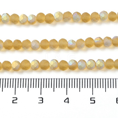 Transparent Glass Beads Strands X1-EGLA-A034-T4mm-MB04-1