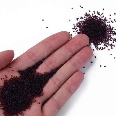 15/0 Transparent Czech Glass Seed Beads SEED-N004-004-19-1