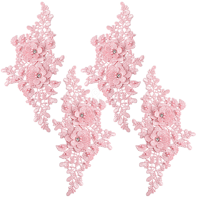Polyester Embroidery Sequin Costume Accessories DIY-WH20025-016C-1