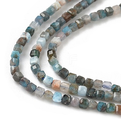 Natural Apatite Beads Strands G-RM241221-K24-1