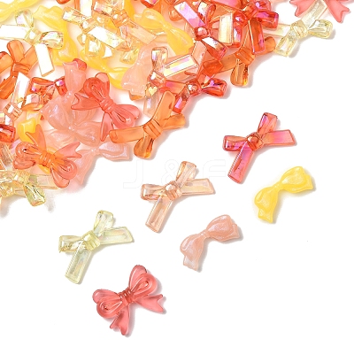 70Pcs 7 Styles Opaque & Transparent Acrylic Beads TACR-FS0001-59-1