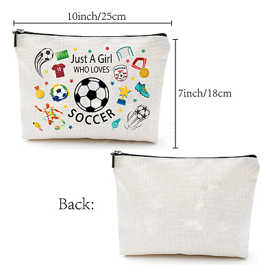 Polycotton Canvas Stroage Bags ABAG-WH0029-065-1